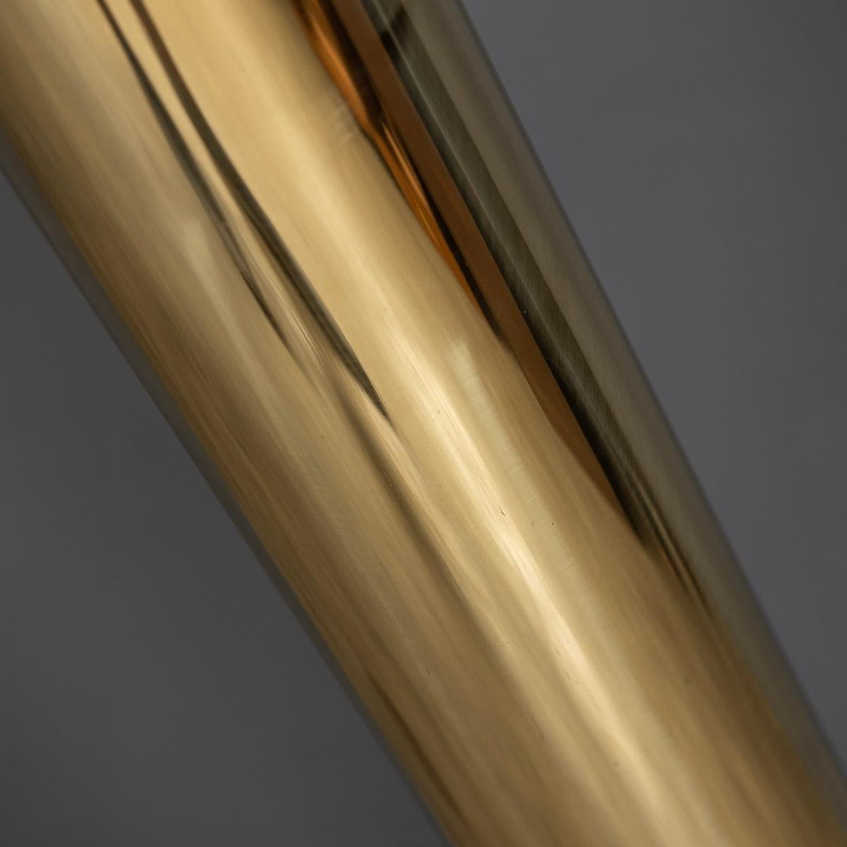 19th Century Victorian Brass Telescope On A Stand, c.1890 2