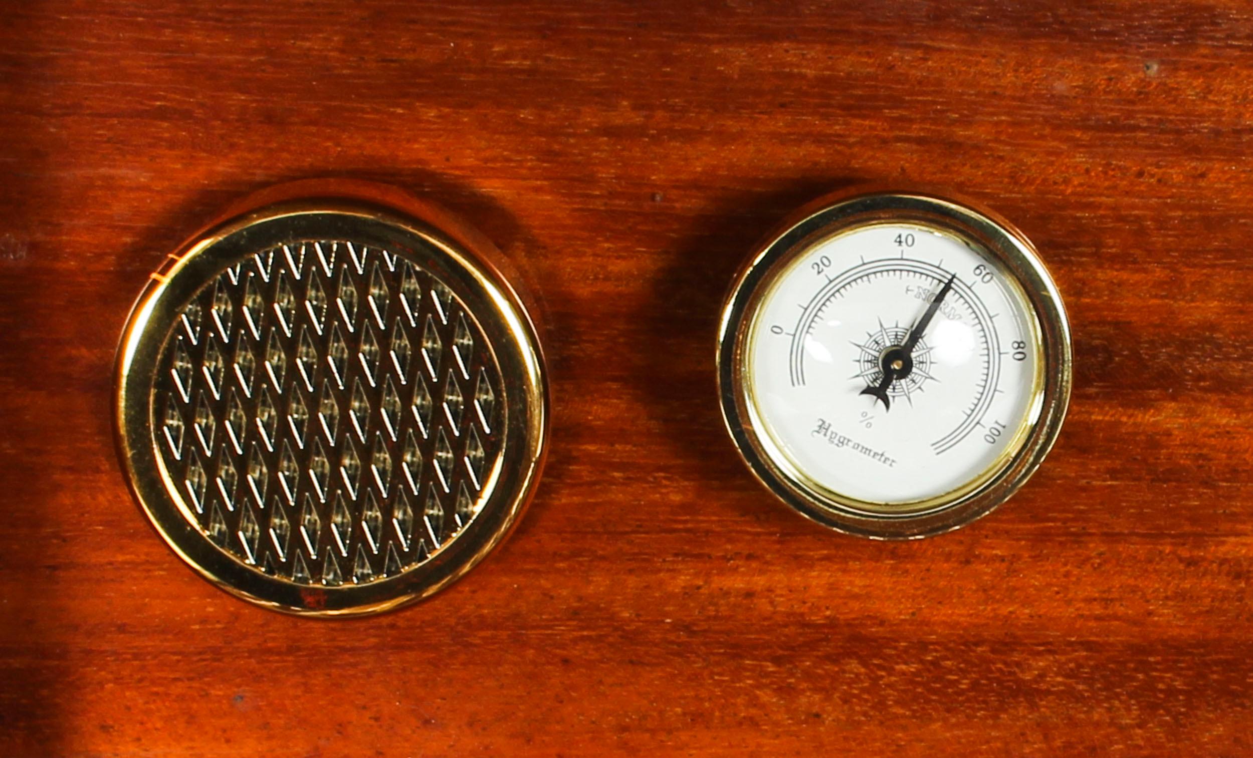Late 19th Century 19th Century Victorian Burr Walnut & Boule Serpentine Humidor