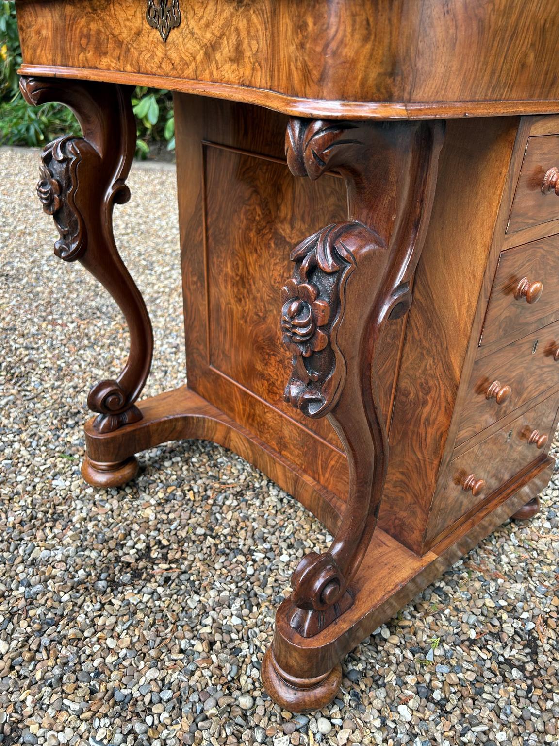 Davenport victorien du 19ème siècle en vente 8