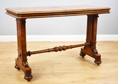 19th Century Victorian Burr Walnut Dumbwaiter