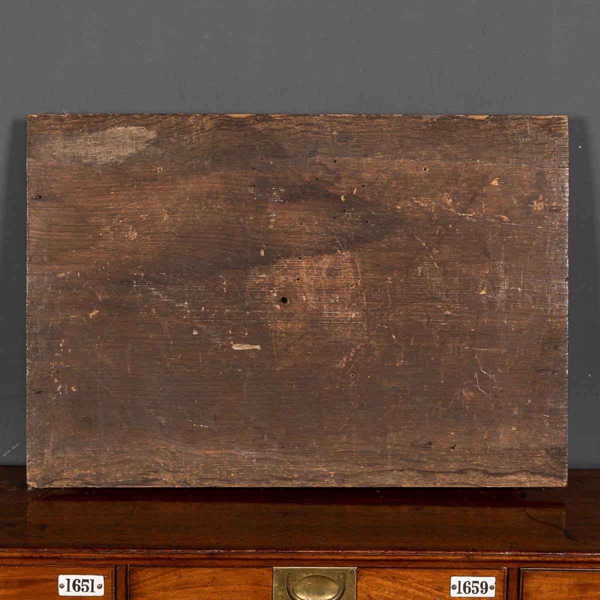 Viktorianisches geschnitztes Holz und bemalte königliche Erlaubnis aus dem 19. Jahrhundert, um 1830 (Britisch) im Angebot
