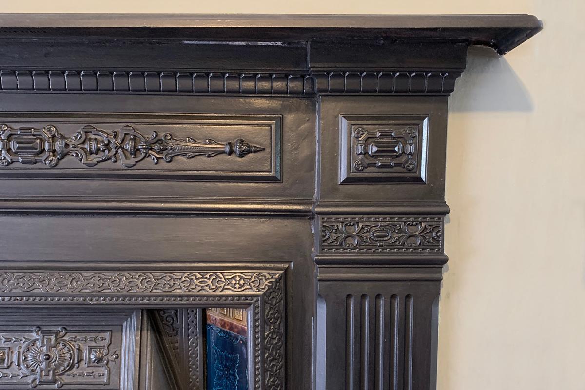 victorian fireplace