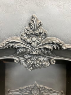 19th Century Victorian Cast Iron Hob Grate Fireplace
