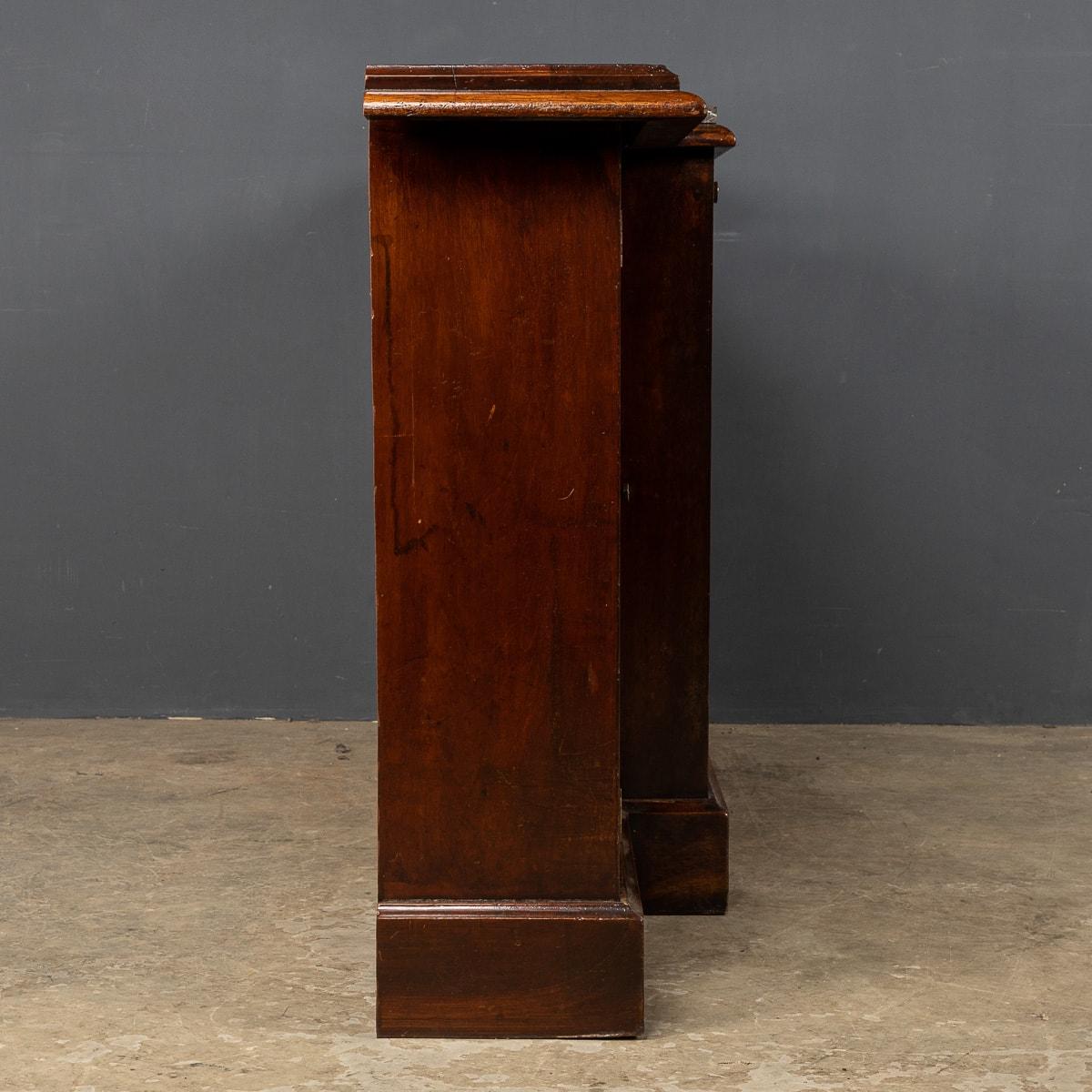 Glass 19th Century Victorian Chemist Shop Display Cabinet, c.1860