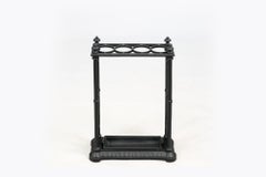 19th Century Victorian Coalbrookdale Cast Iron Umbrella Stand