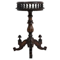 19th Century Victorian Column Pedestal Table, England