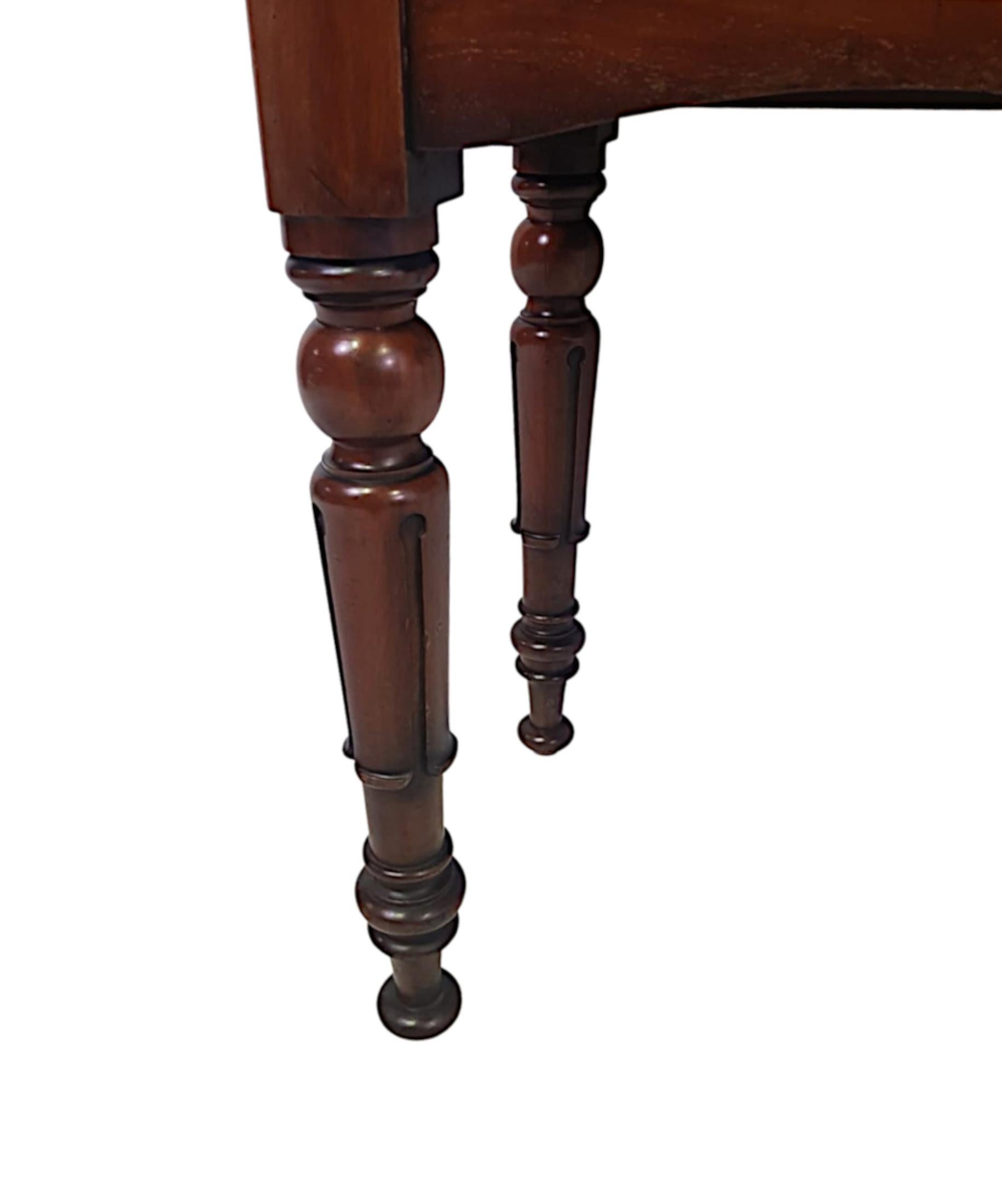Console ou table d'entrée victorienne du 19e siècle Bon état - En vente à Dublin, IE