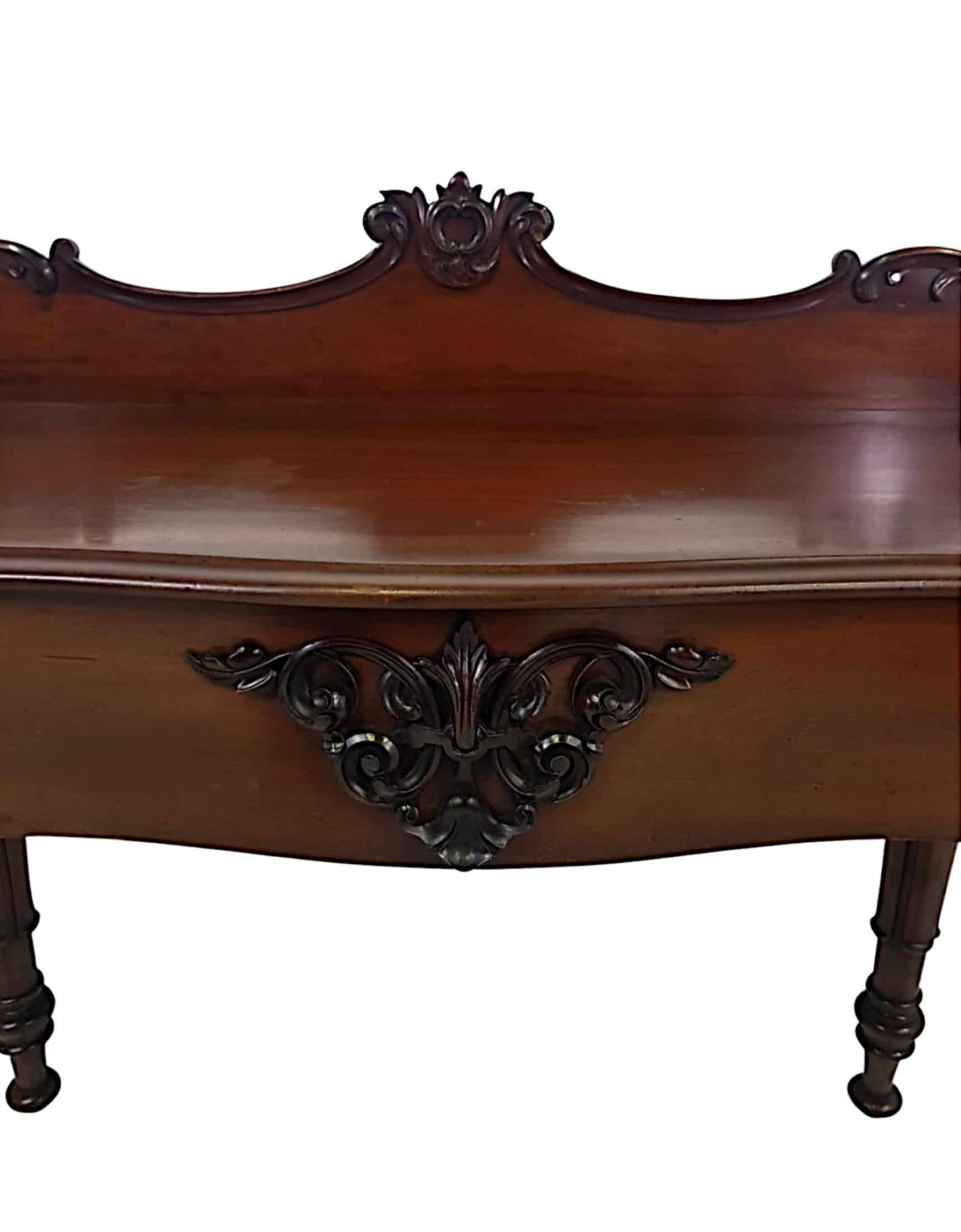 XIXe siècle Console ou table d'entrée victorienne du 19e siècle en vente