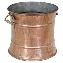 19th century Victorian copper and brass vessel
