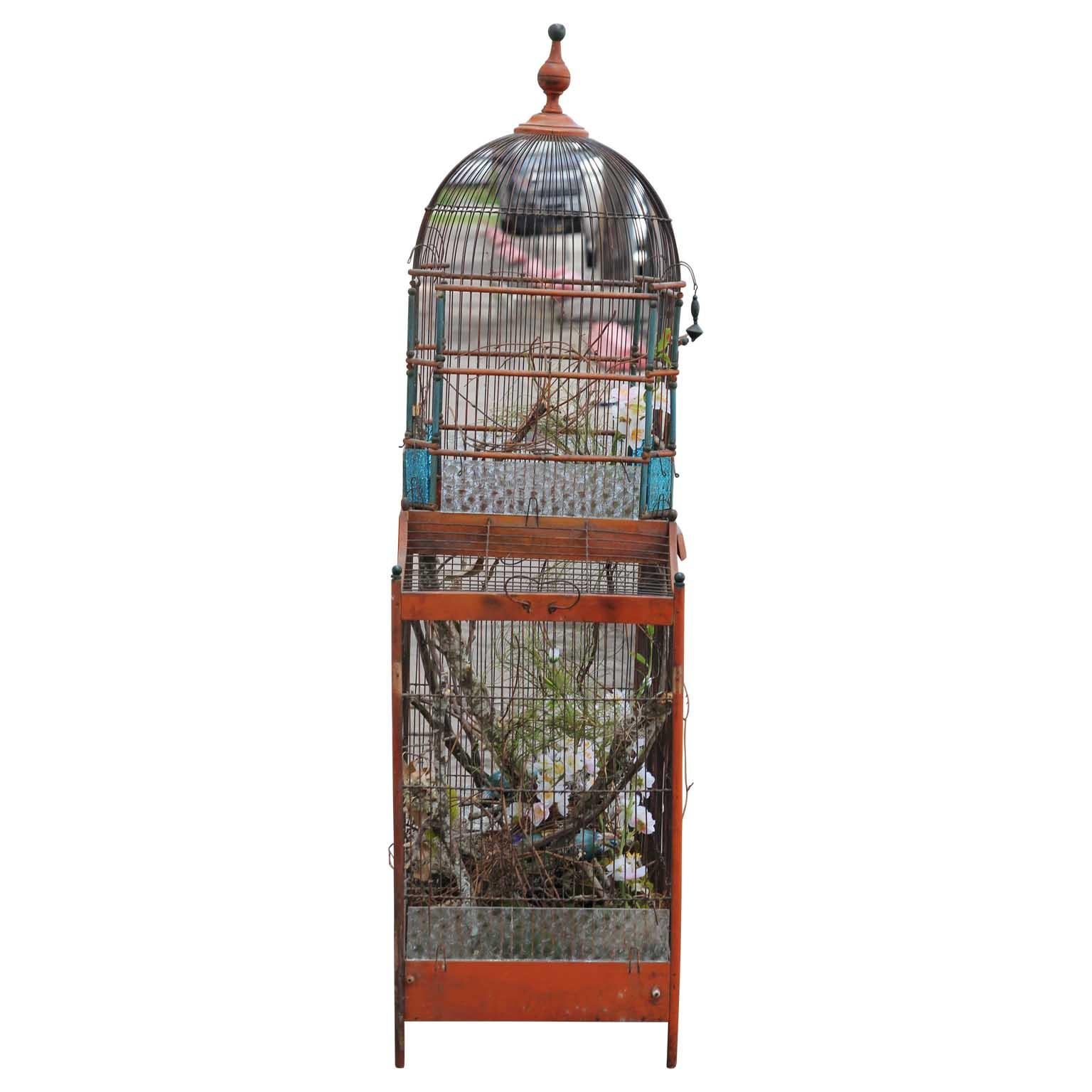 antique victorian bird cage
