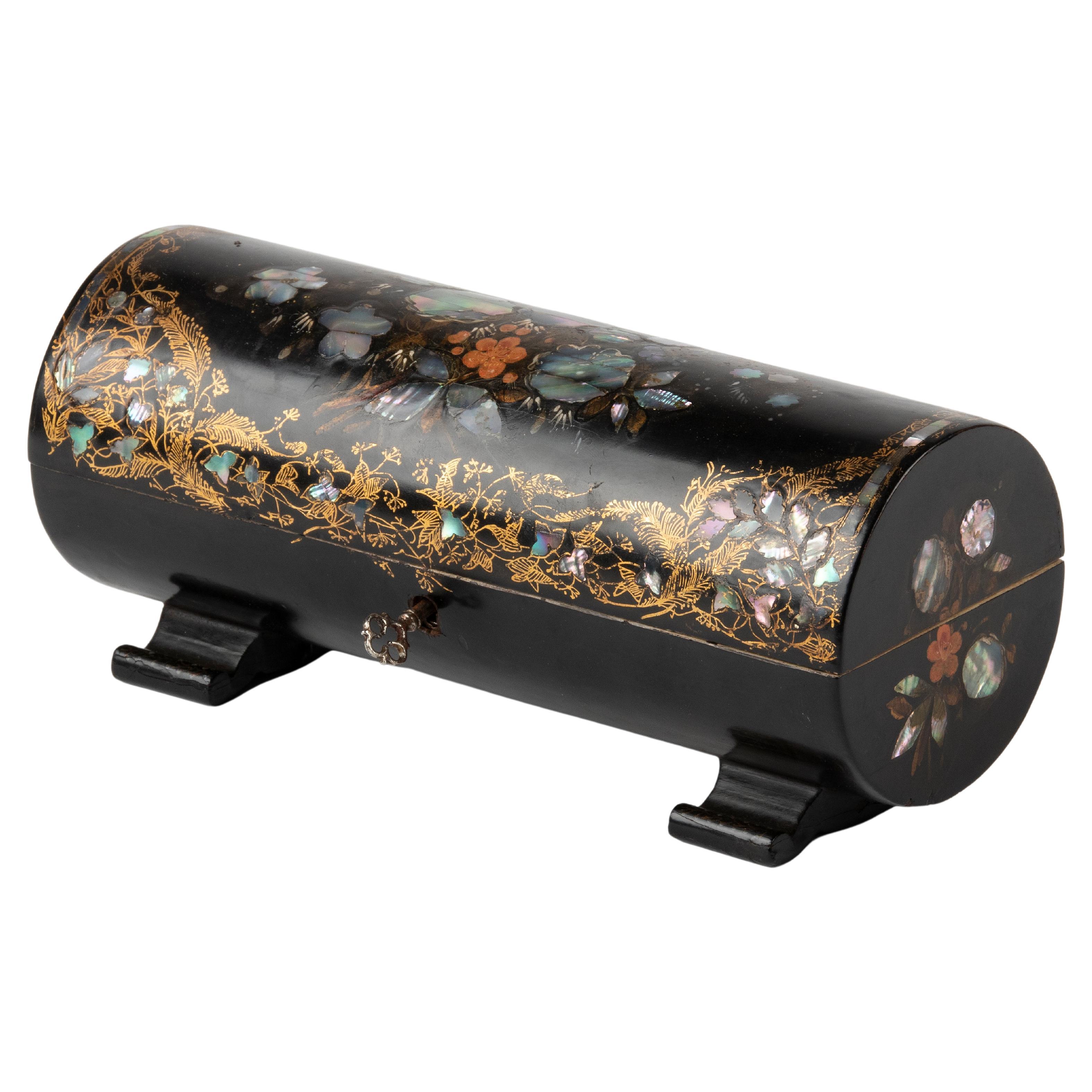 19th Century Bone and Brass Decorative Box at 1stDibs