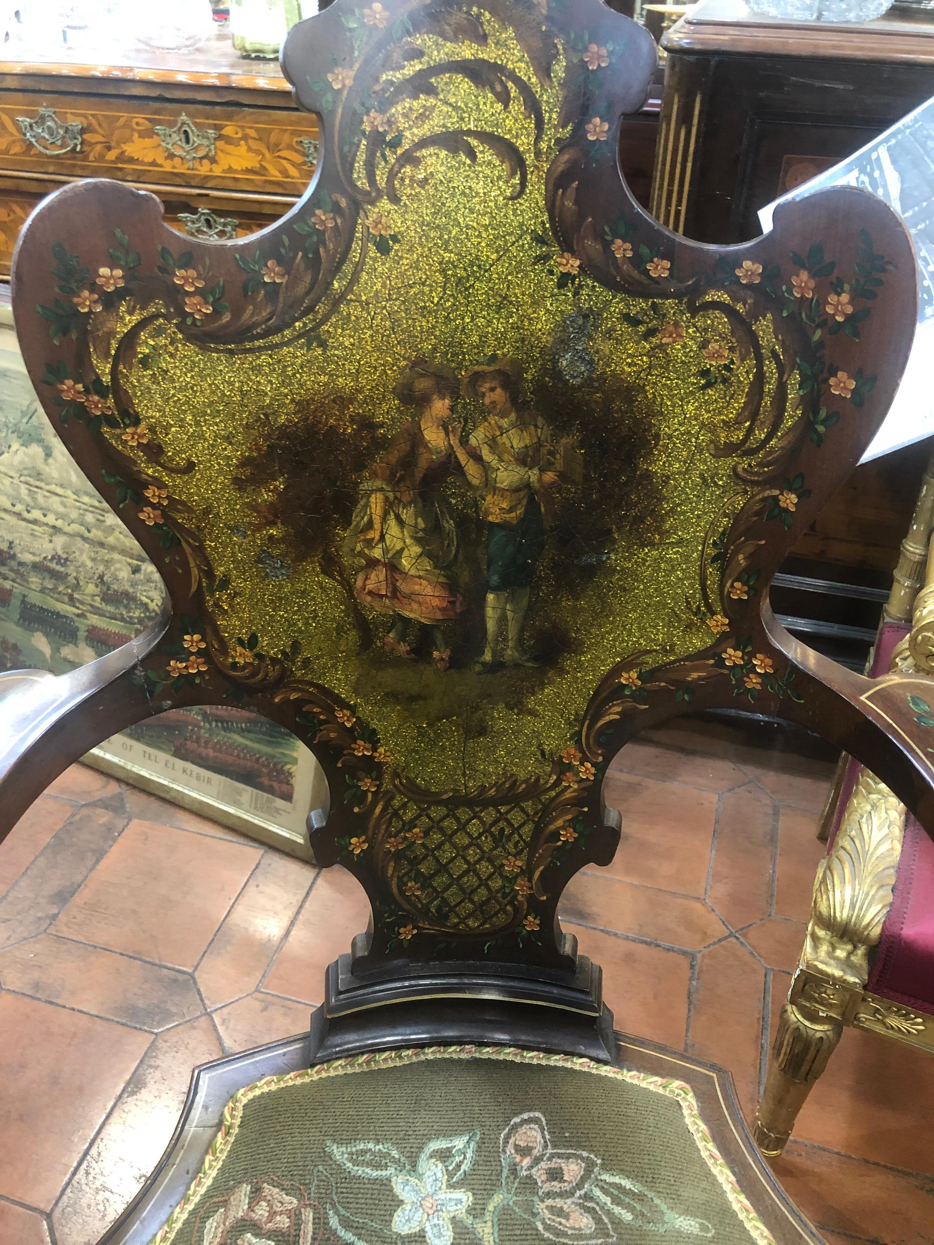 Viktorianisches Mahagoni-Sesselpaar von Edwards & Roberts aus dem 19. Jahrhundert, 1860er Jahre (Englisch) im Angebot