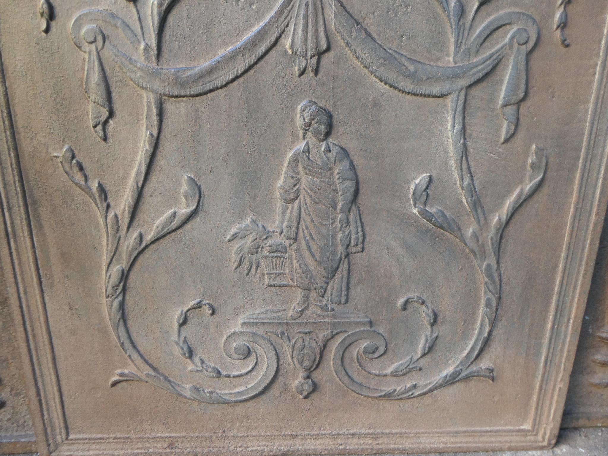 19th Century Victorian Fireback For Sale 4