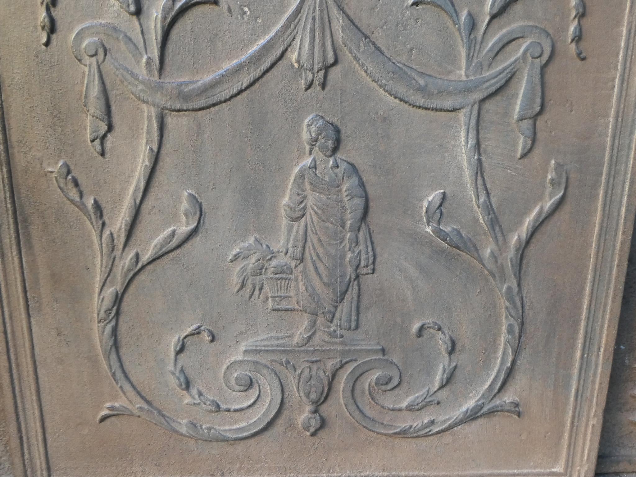 19th Century Victorian Fireback For Sale 6