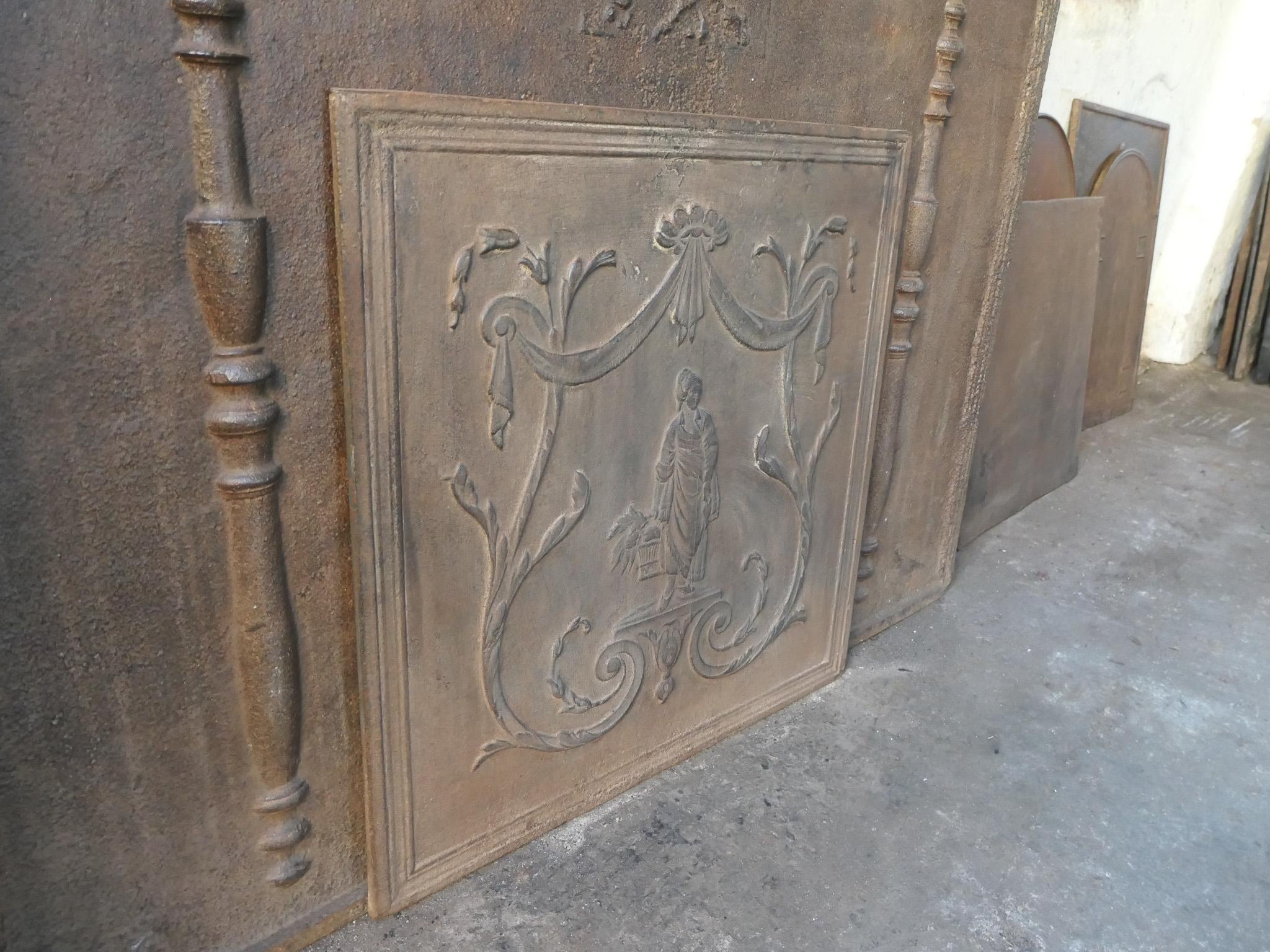 19th Century Victorian Fireback For Sale 7