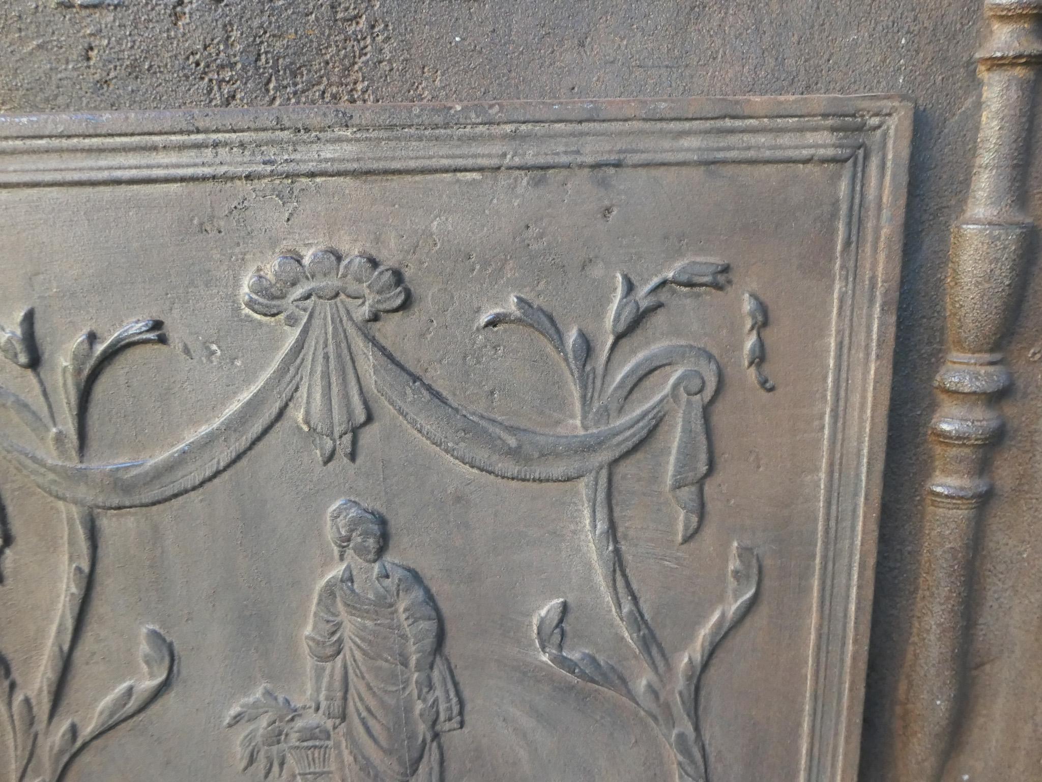 19th Century Victorian Fireback For Sale 3