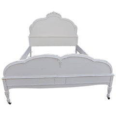 19th Century Victorian Full Size Bedstead, Circa 1890s 19th Century Victorian Full Size Bedstead, Circa 1890s