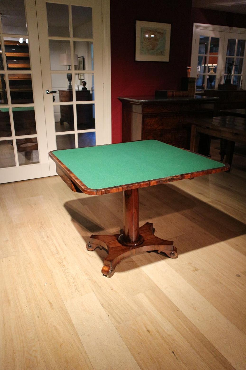19th Century Victorian Game Table 5