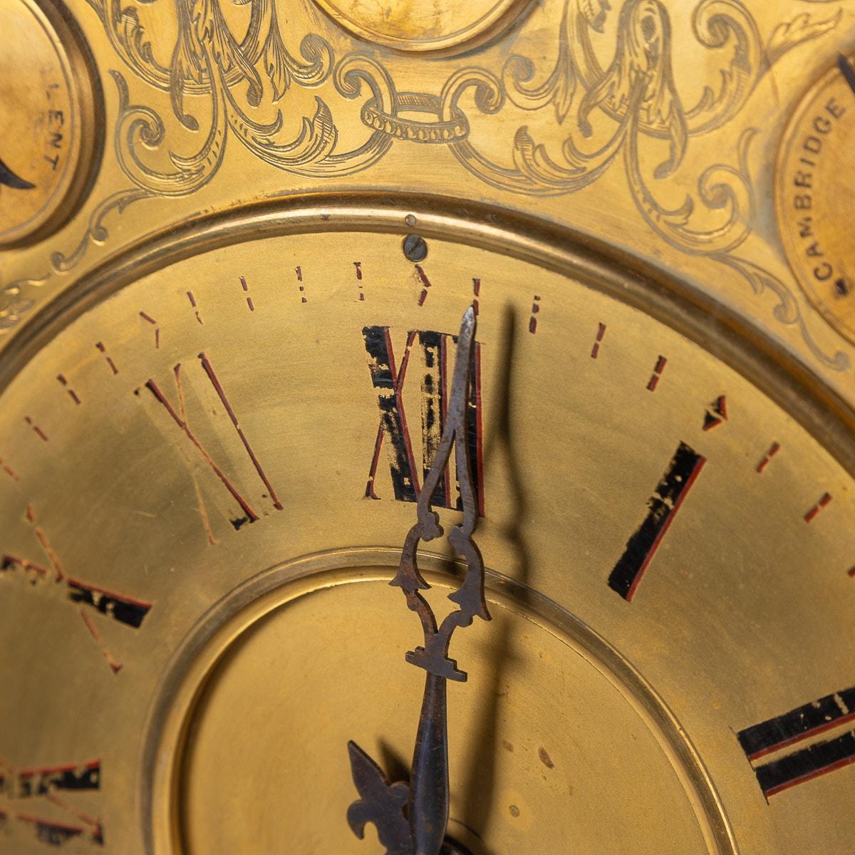 19th Century Victorian Gilt-Brass Monumental Mantel Clock, c.1870 8
