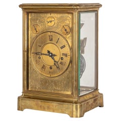 19th Century Victorian Gilt-Brass Monumental Mantel Clock, c.1870
