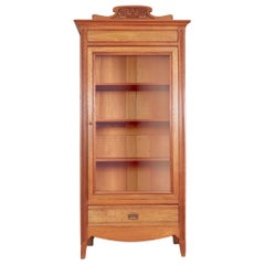 Antique 19th Century Victorian Glass Front Cabinet