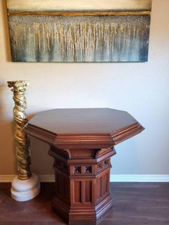 19th Century Victorian Gothic Revival Ecclesiastical Altar Table Attrib Pugin