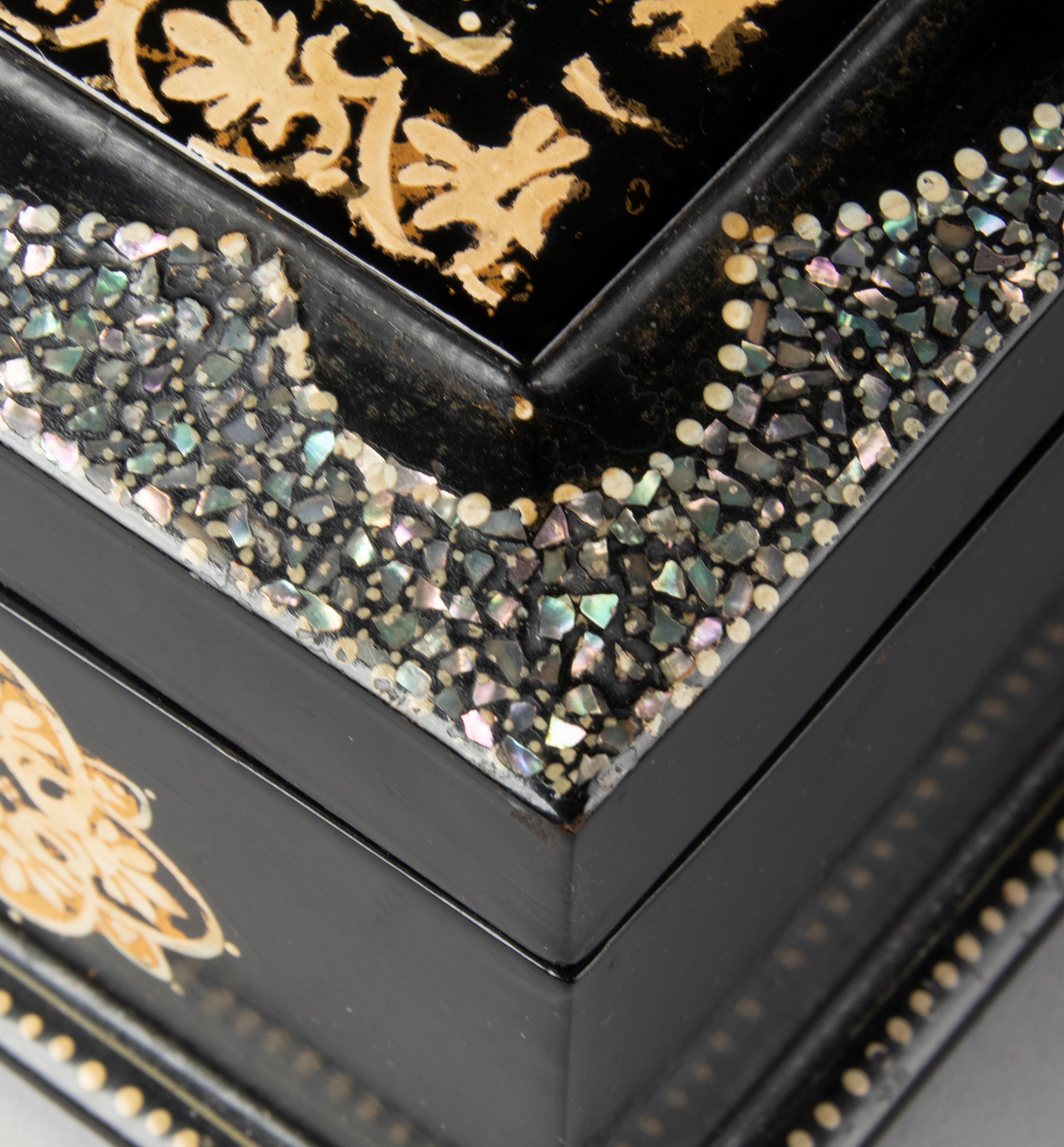 19th Century Victorian Jewelry Box For Sale 9