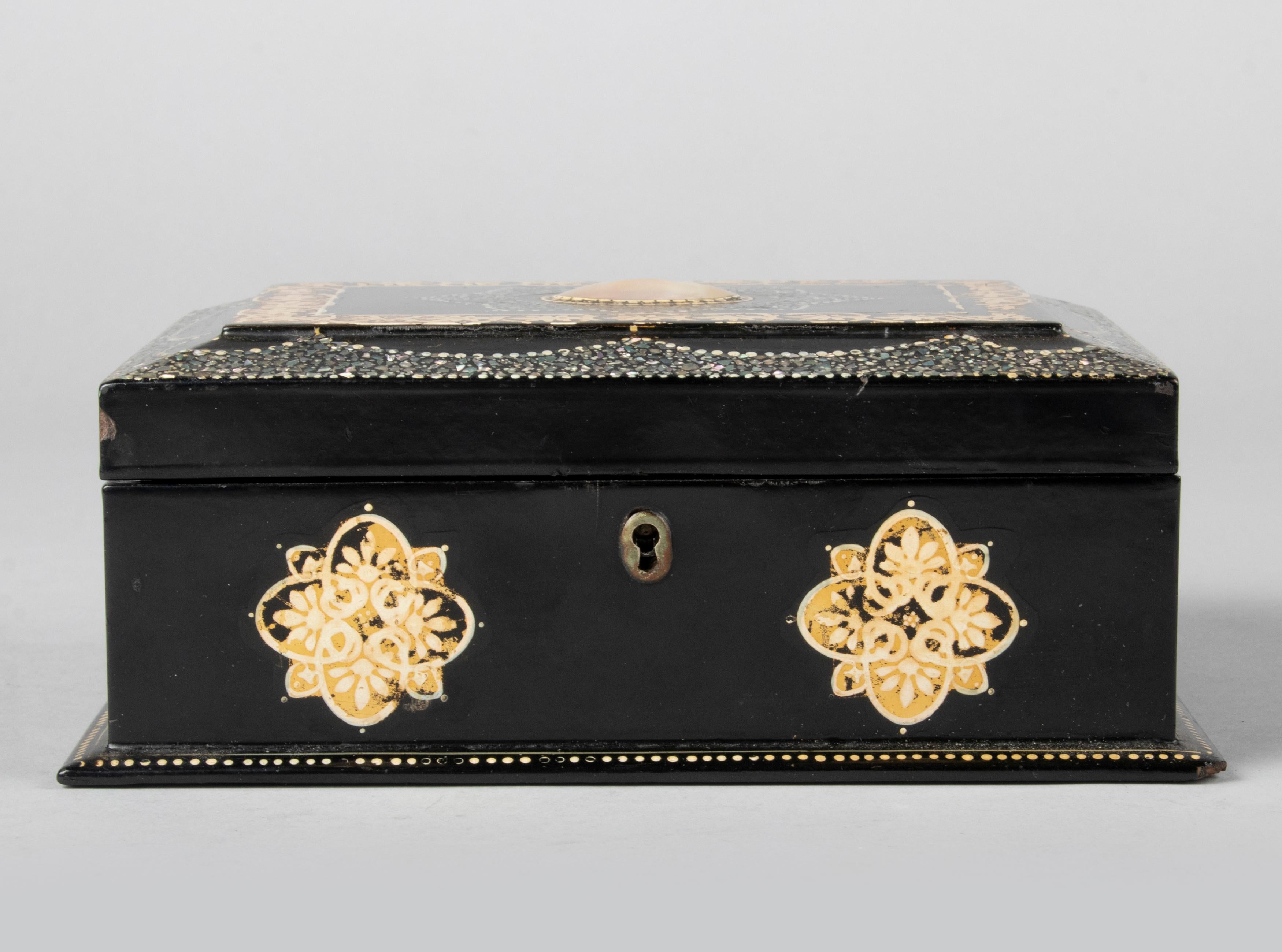 victorian era jewelry box