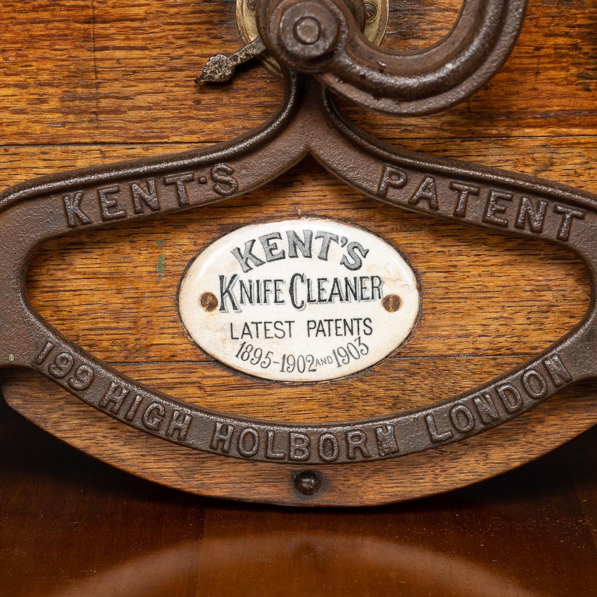 19th Century Victorian Knife Sharpener, George Kent, London, circa 1890 For Sale 4