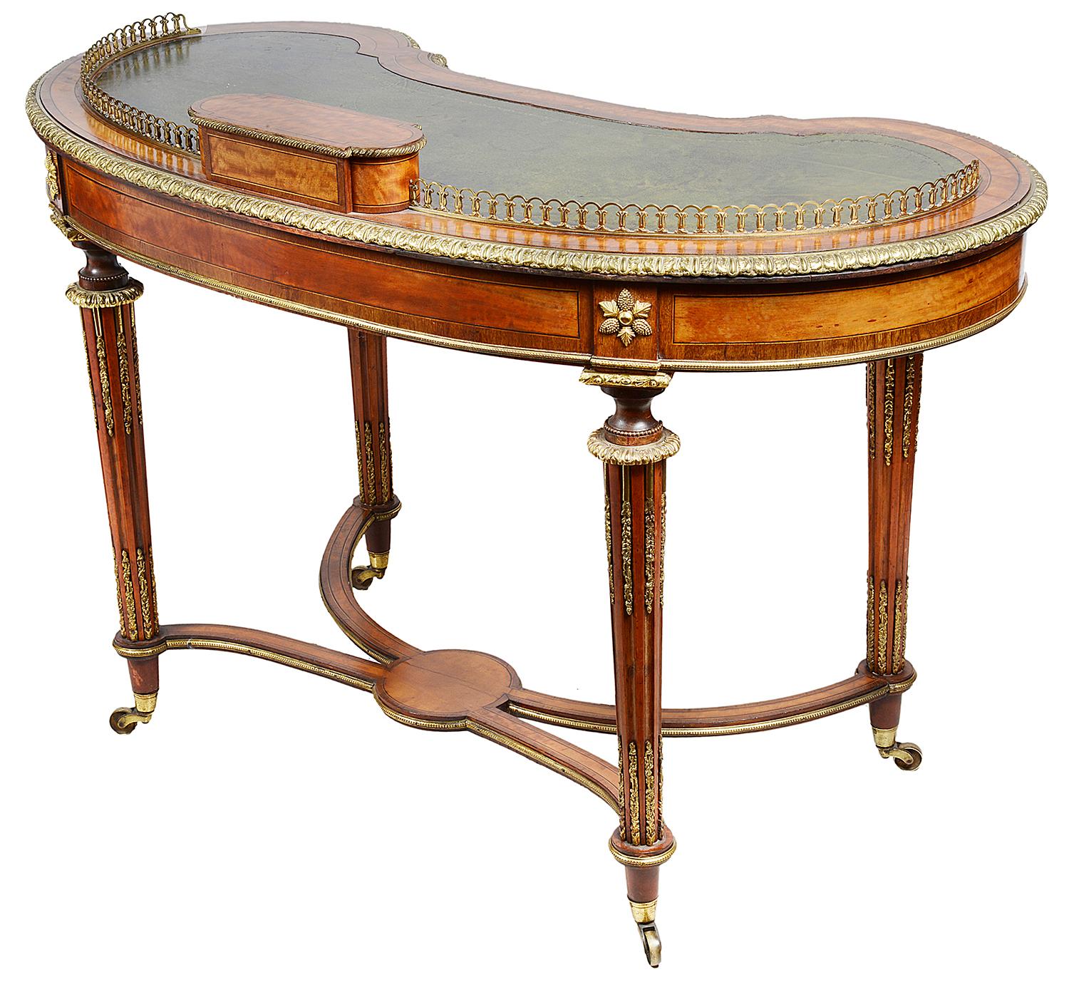 English 19th Century Victorian Ladies Writing Table