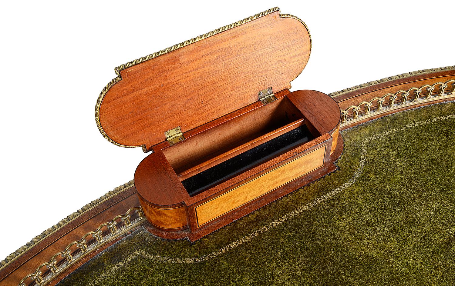 Mahogany 19th Century Victorian Ladies Writing Table