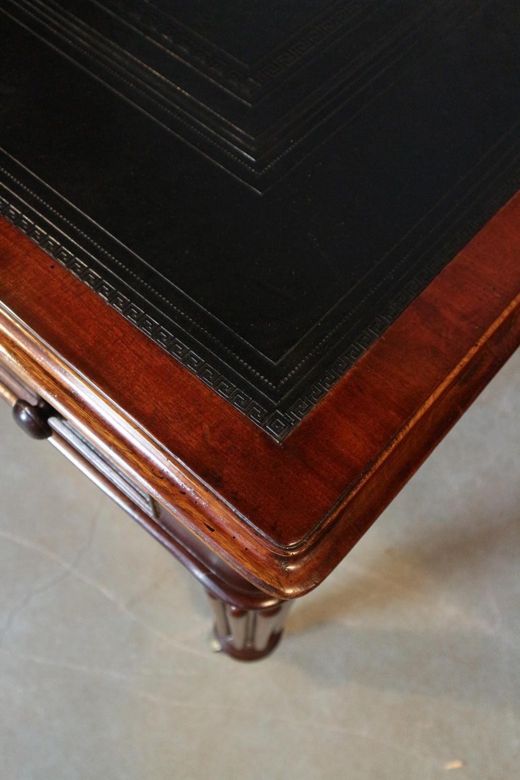 19th Century Victorian Library Table 2