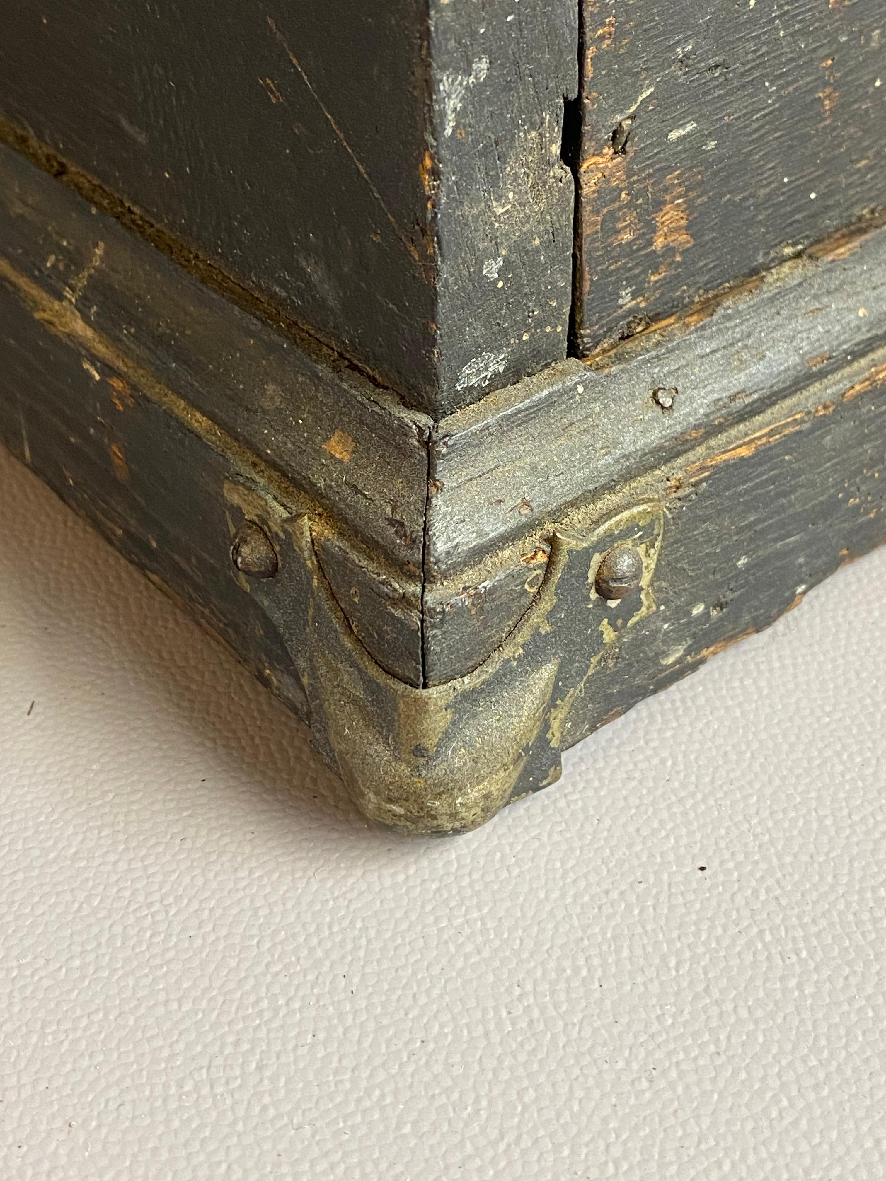 19th Century Victorian Machinist's Tool Box 8