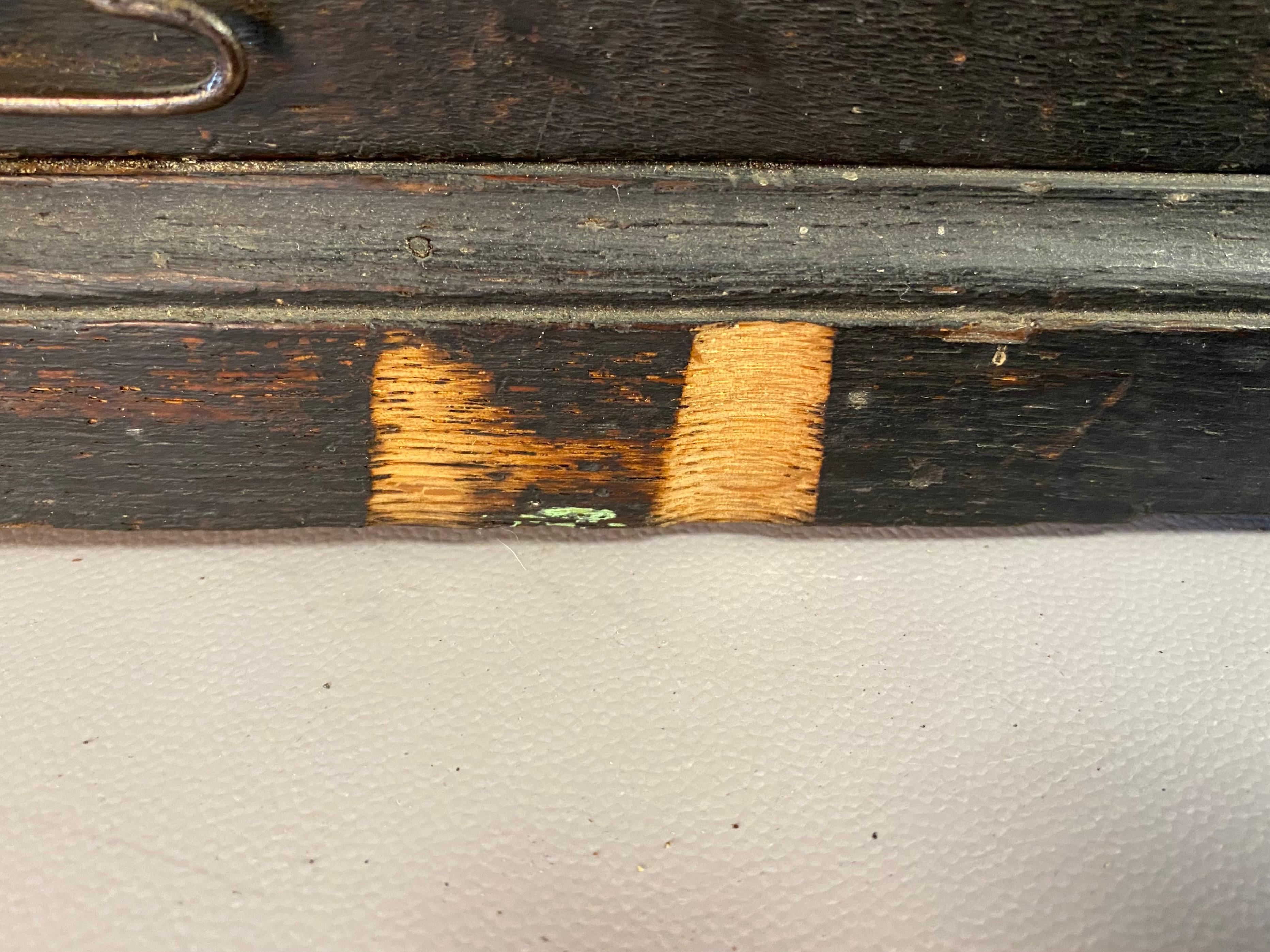 19th Century Victorian Machinist's Tool Box 11