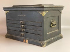 19th Century Victorian Machinist's Tool Box