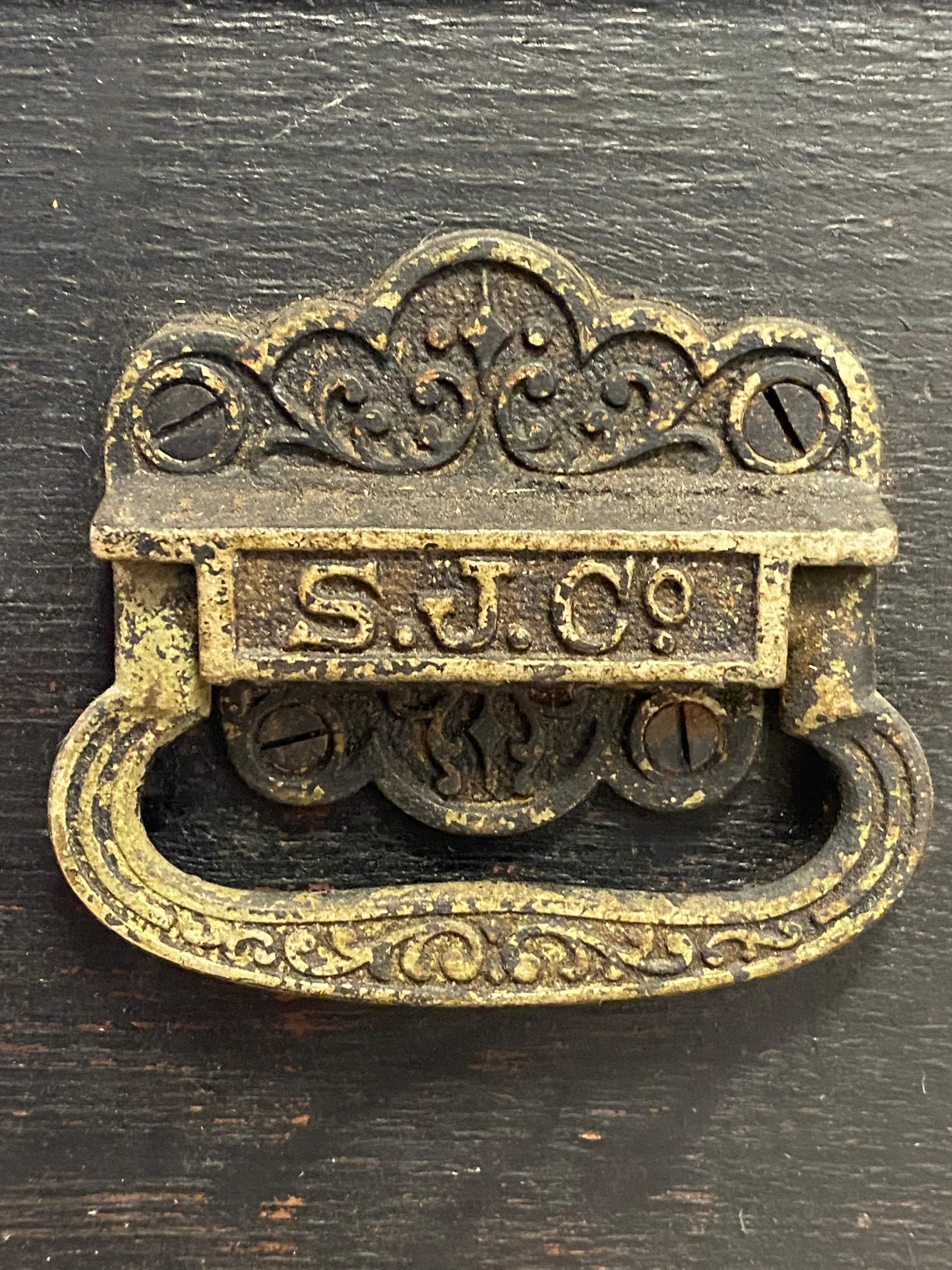 19th Century Victorian Machinist's Tool Box 1