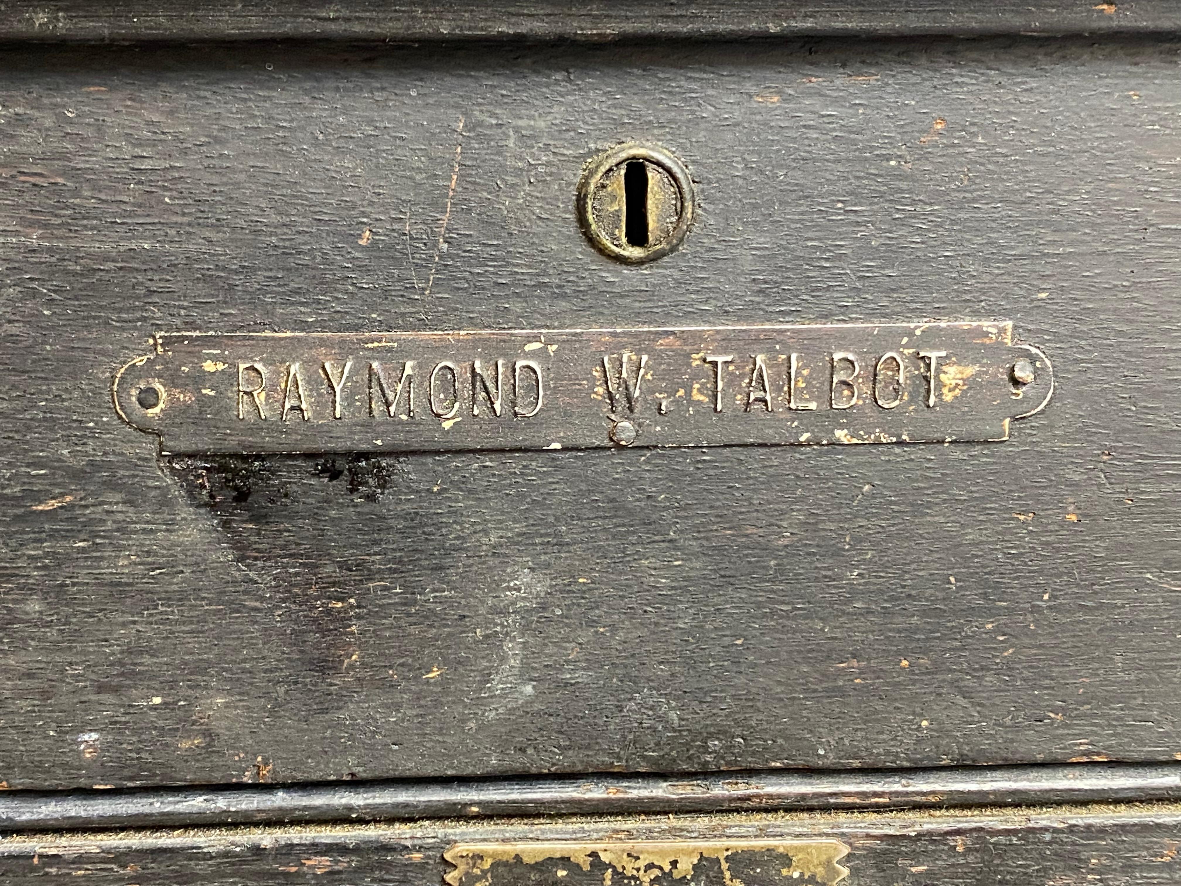 19th Century Victorian Machinist's Tool Box 3
