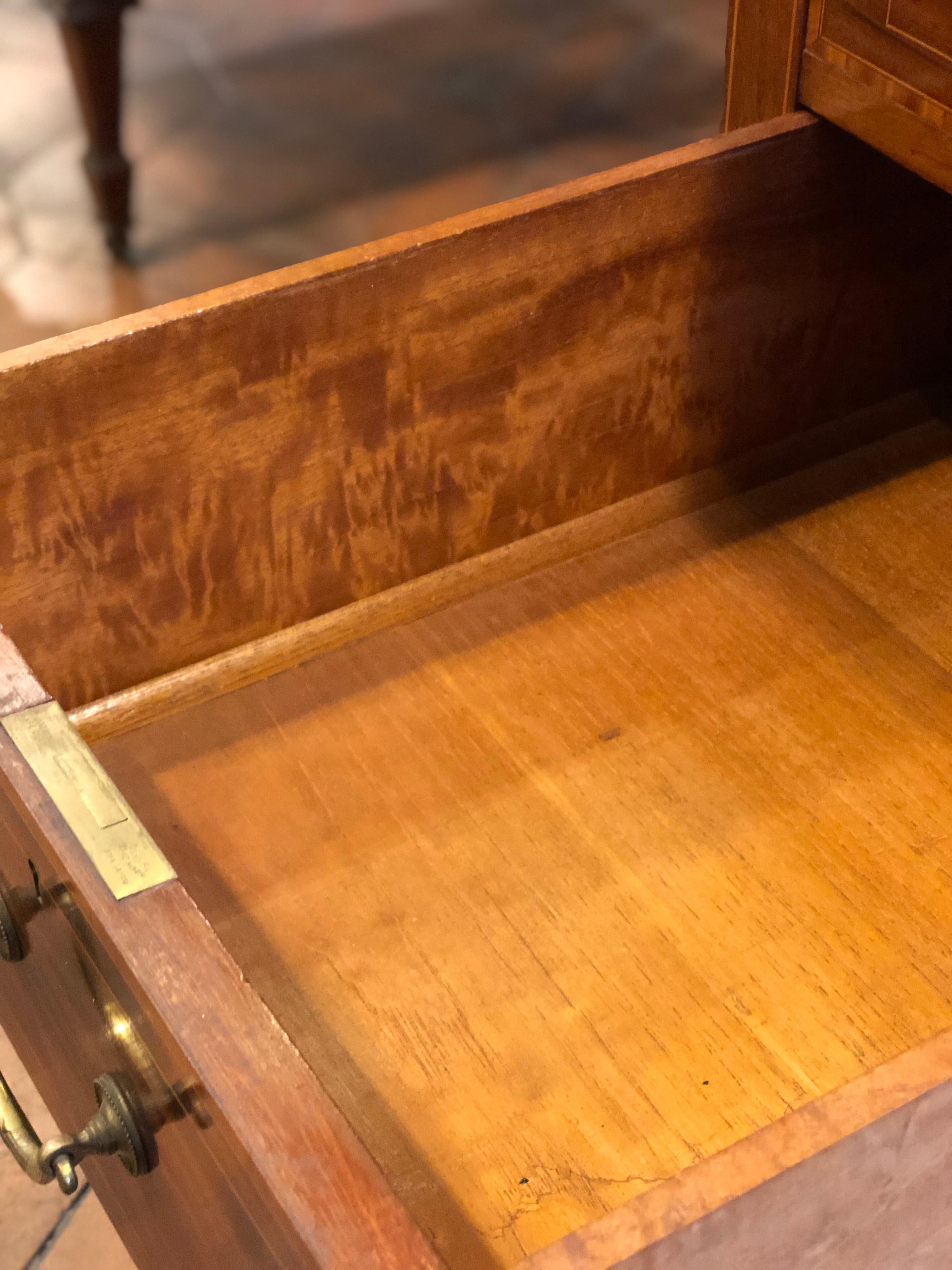 19th Century Victorian Mahogany Center Desk Table Maple & Co. 1890 2