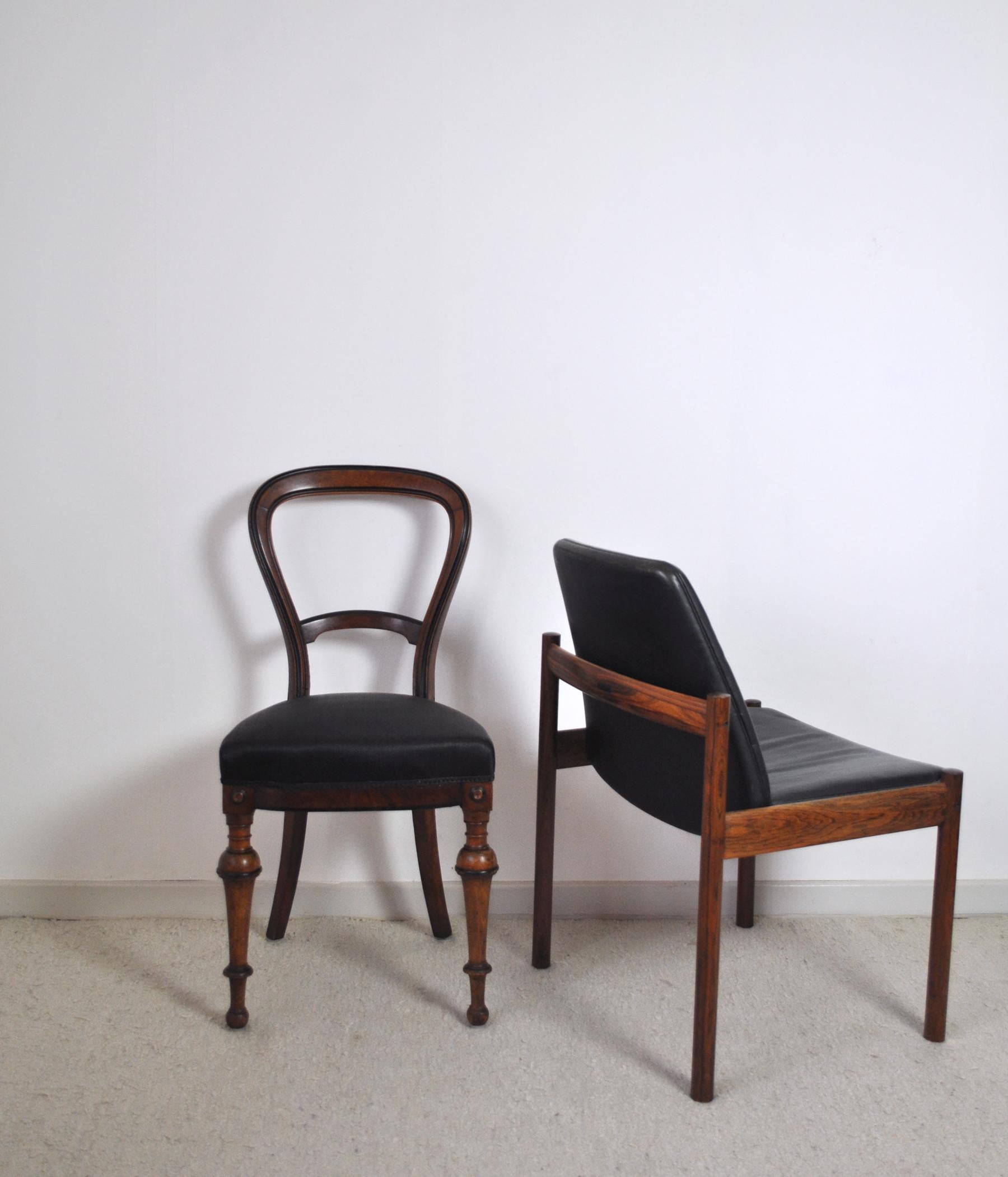 19th Century Victorian Mahogany Chair 7