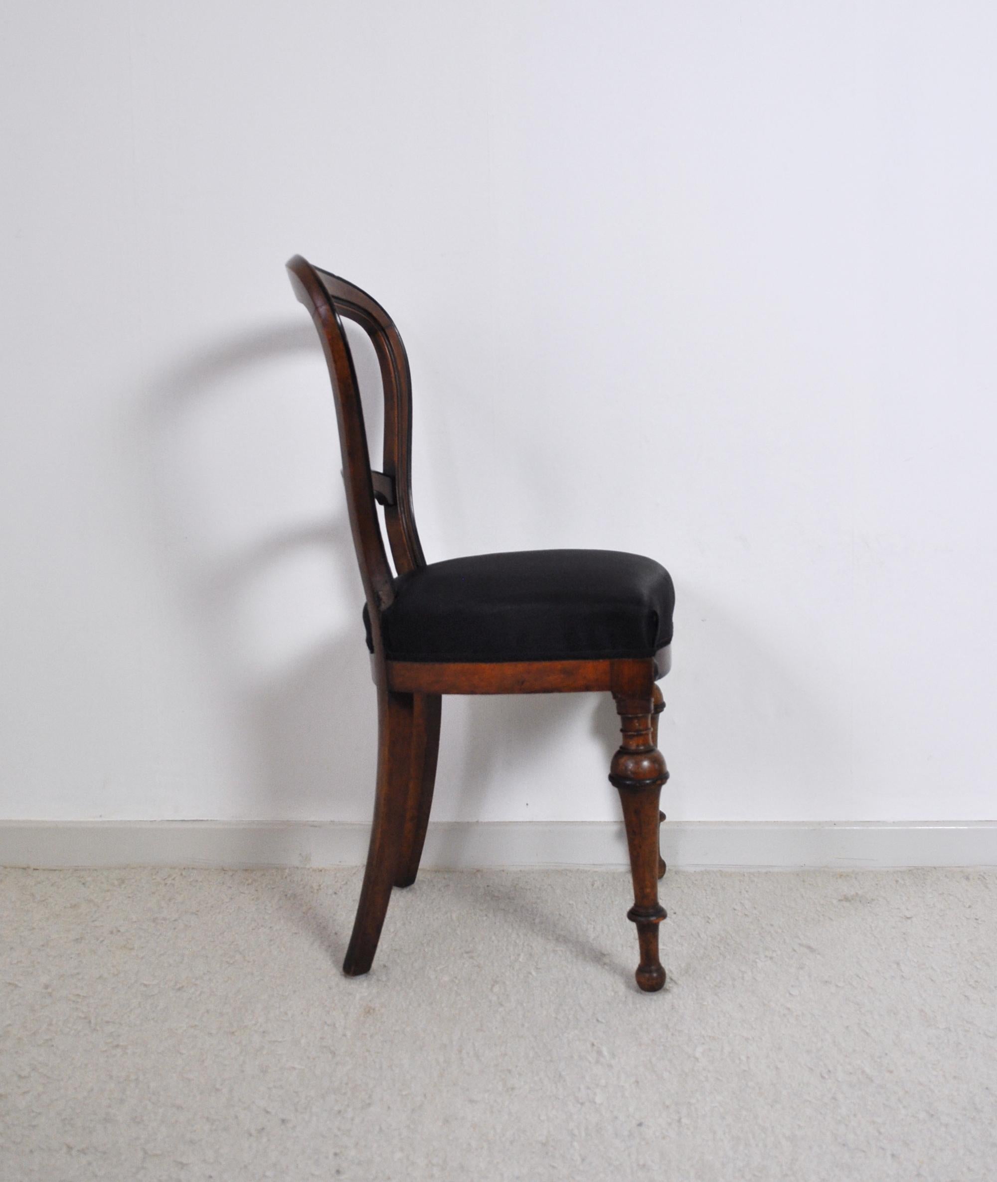 Danish 19th Century Victorian Mahogany Chair