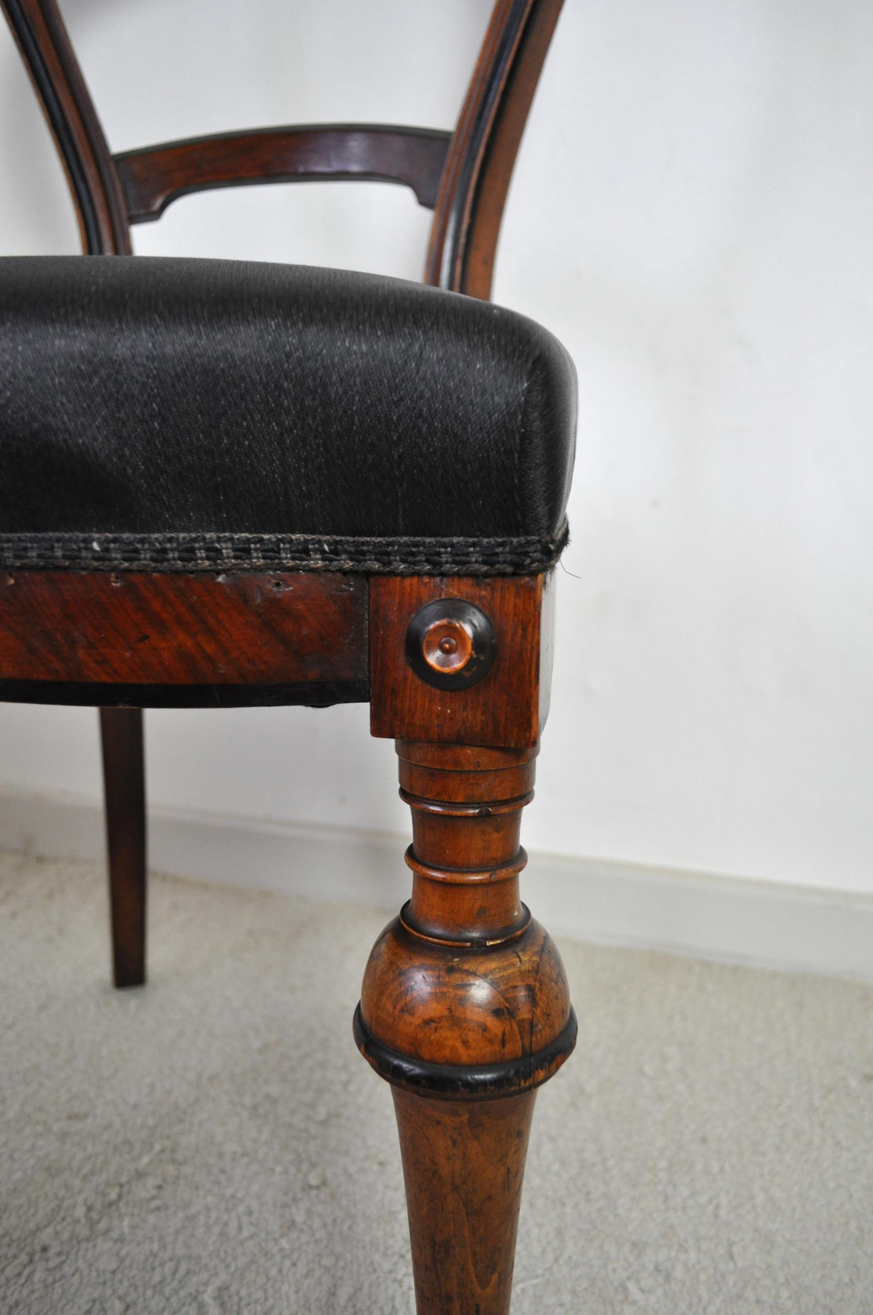 19th Century Victorian Mahogany Chair 3