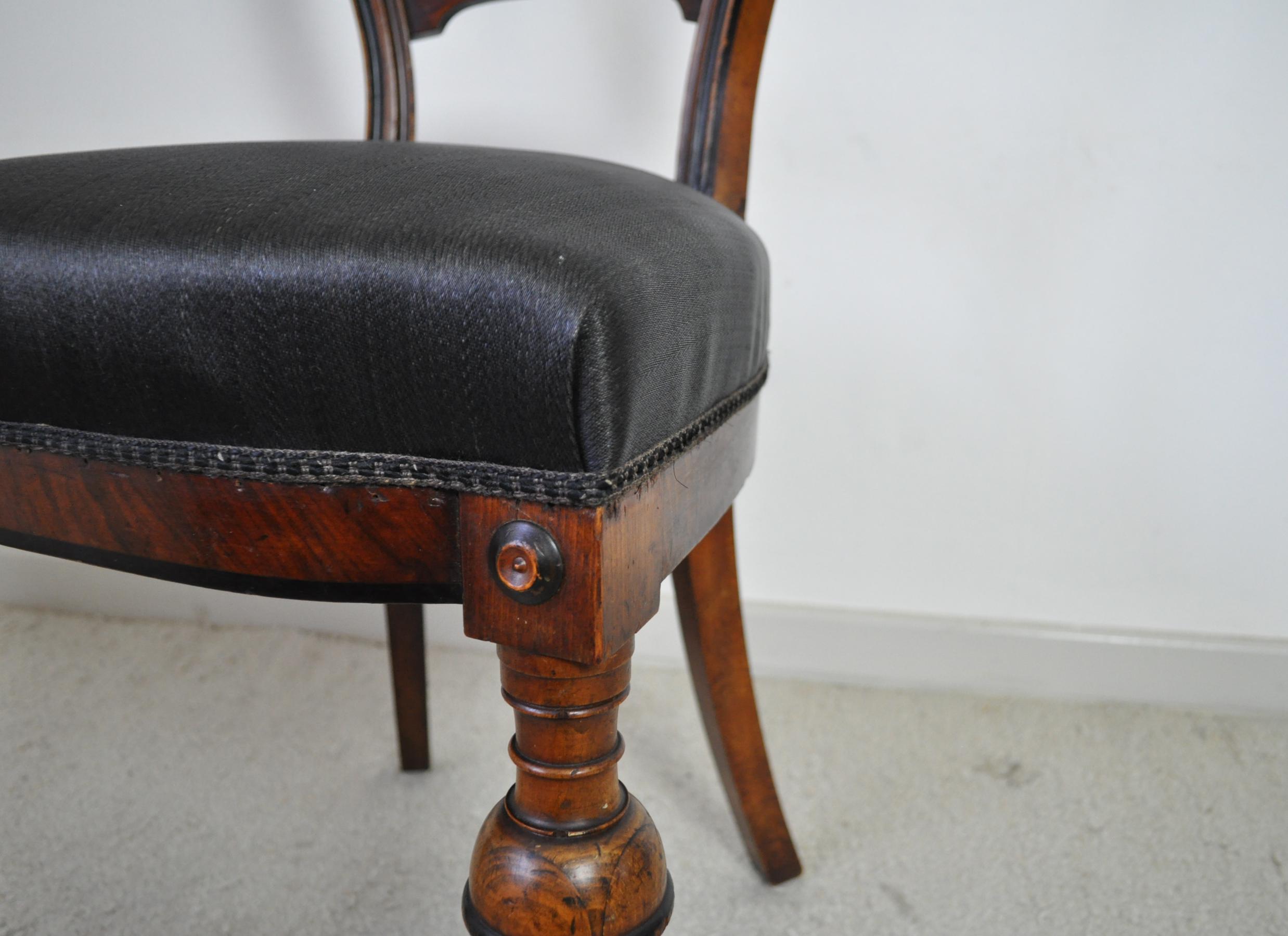19th Century Victorian Mahogany Chair 4