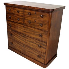 Antique 19th Century Victorian Mahogany Chest of Drawers