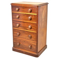 Used 19th Century Victorian Mahogany Chest Of Drawers