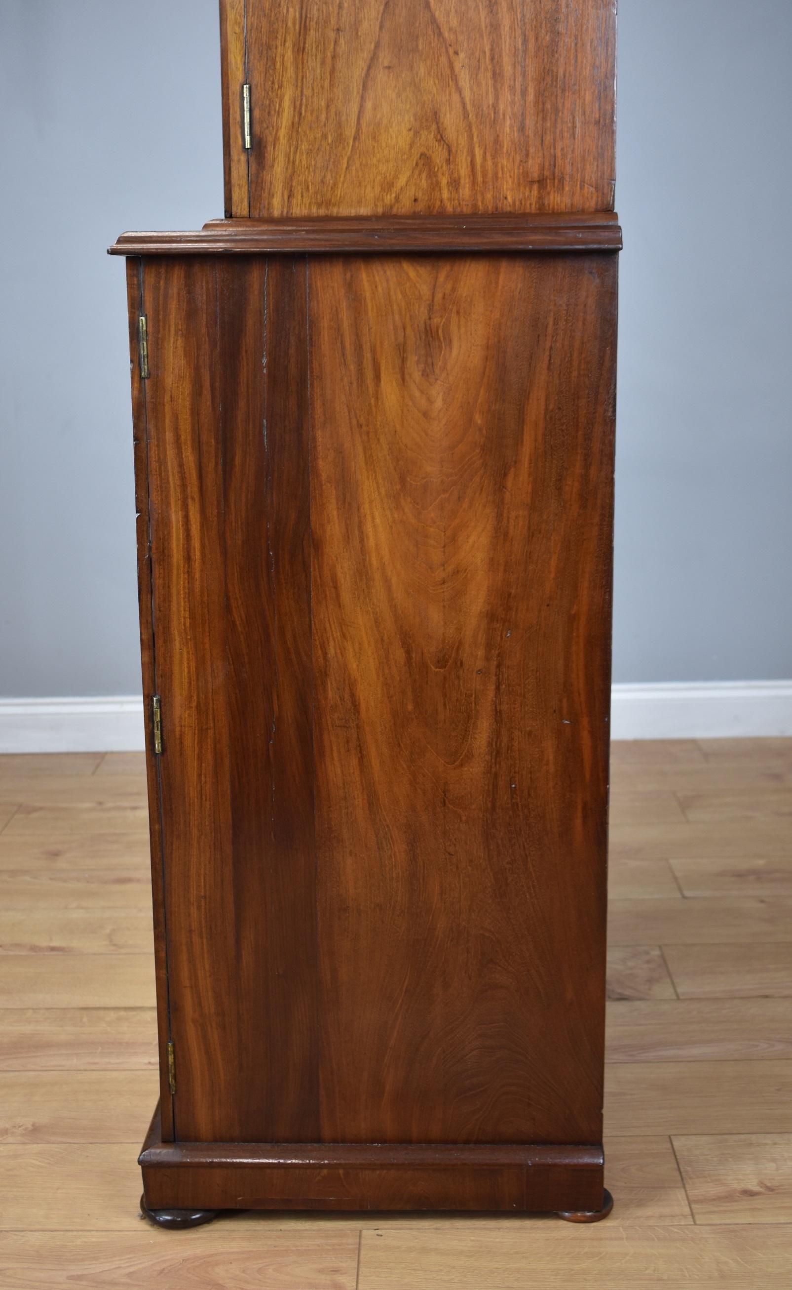 19th Century Victorian Mahogany Collectors Cabinet 1