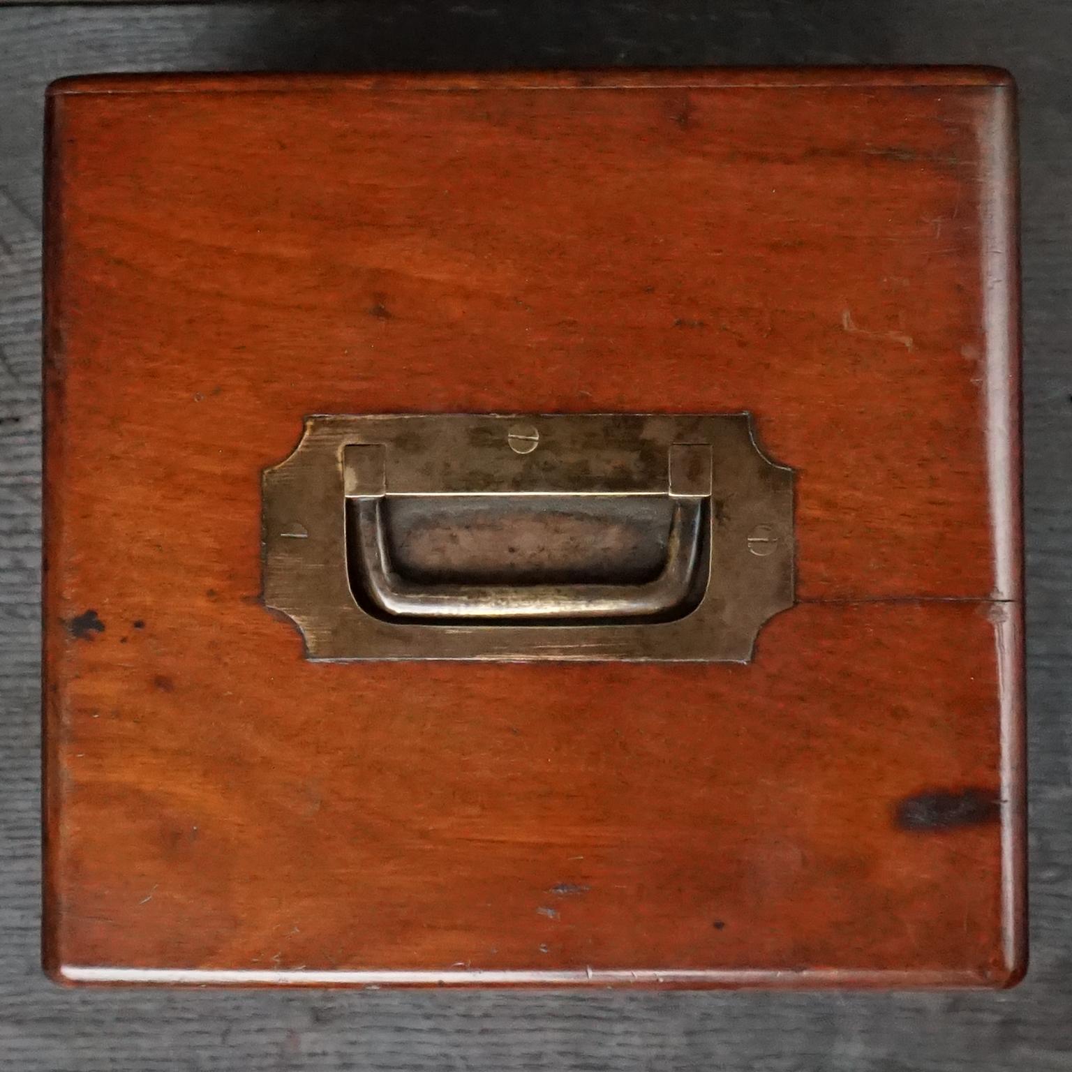 19th Century Victorian Mahogany Microscope Slide Cabinet, 12 Drawers, 72 Slides 2