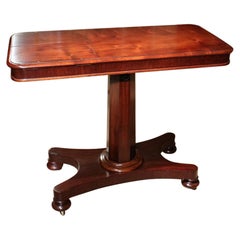 19th Century Victorian Mahogany Reading Table