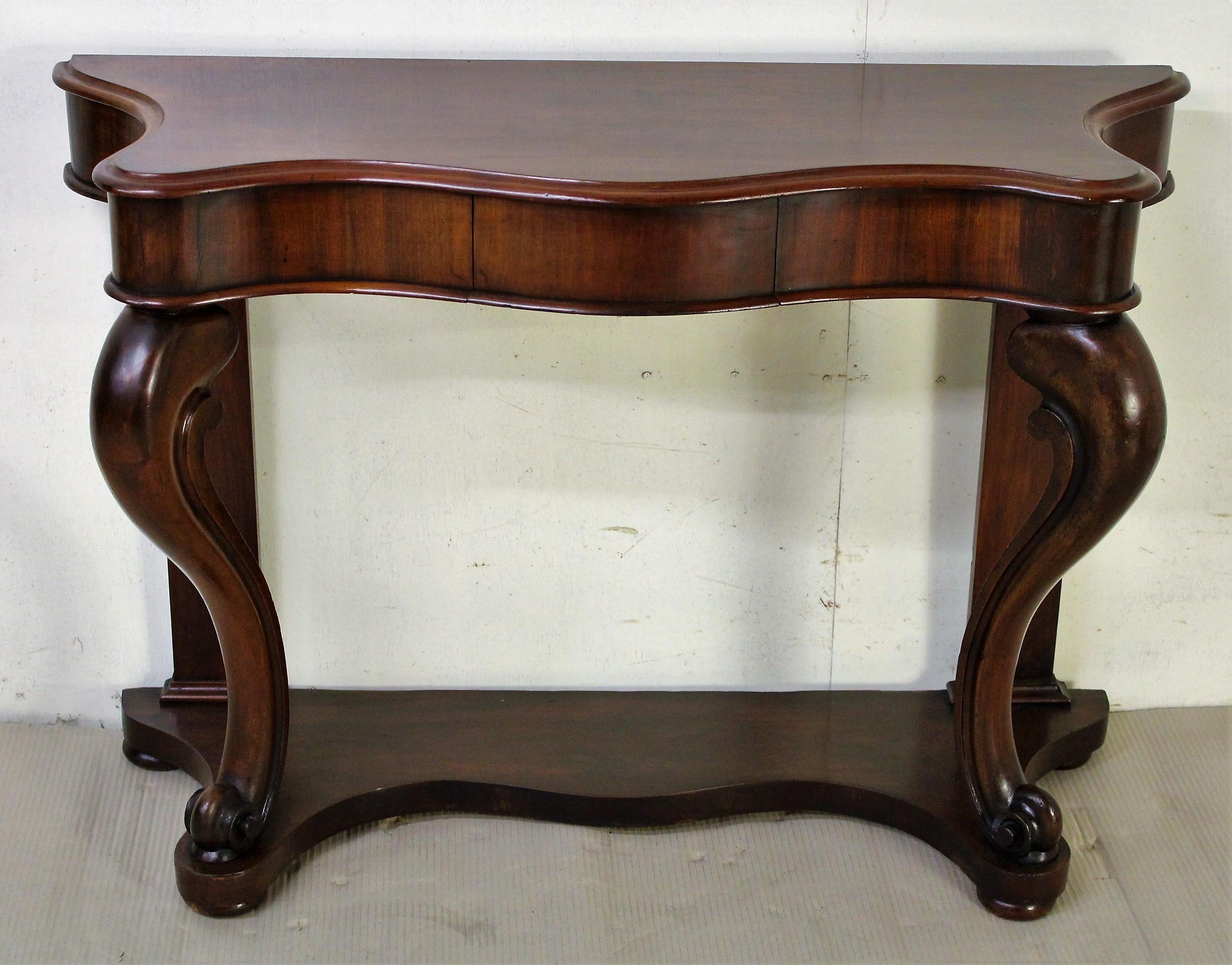 victorian hall table