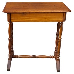 19th Century Victorian Mahogany Single Drawer Side Table