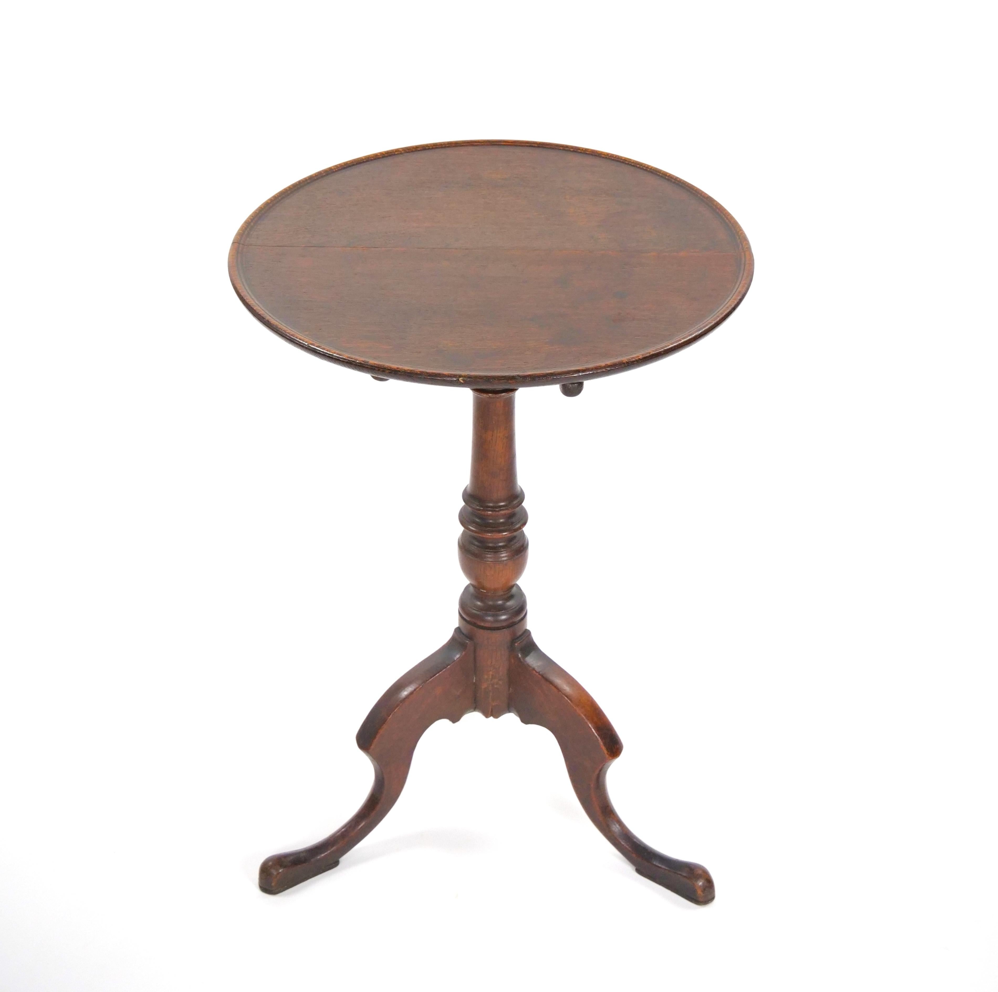 Add a touch of Victorian elegance to your home with this exquisite 19th Century Mahogany Tripod Pedestal Candle Stand. Crafted with meticulous attention to detail and built to last, this piece exudes timeless charm and sophistication.

Constructed